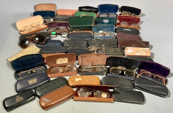 Vintage And Antique Eyeglass Collection, 100 Plus (CTF10)