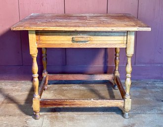 Vintage Maple Tavern Table (CTF10)