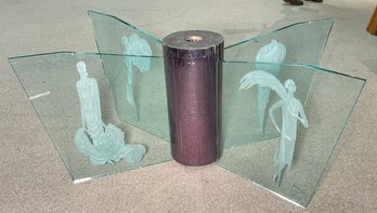 Art Deco Glass Table Base (CTF50)