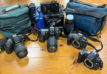 Nikon Dslr Camera Lot (CTF10)