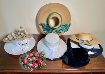 Vintage Ladies Hats, 8 Pcs (CTF20)