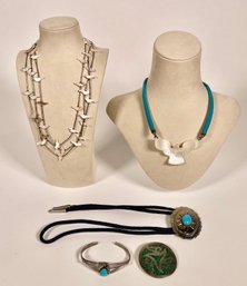 Southwestern Beaded And Silver Jewelry (CTF10)
