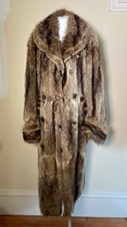 Jordan Marsh Mens Fur Coat (CTF10)