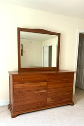 Durham Cherry Dresser & Mirror (cTF40)