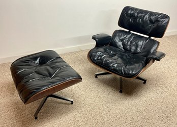 Condition Update : Eames Herman Miller Chair And Ottoman (CTF20)