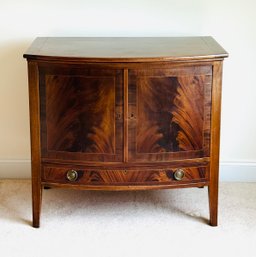 Vintage Inlaid Mahogany Lift Top Cabinet  (CTF20)