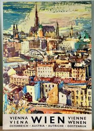 Vintage Vienna Travel Poster (CTF10)