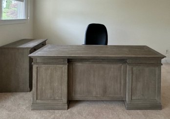 Executive Desk & File Cabinet (CTF40)