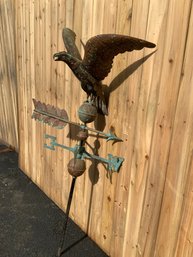 Vintage Eagle And Arrow Weathervane With Directionals (CTF10)