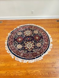 Round Wool Oriental Rug (CTF10)