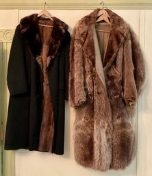 Two Vintage Fur Coats (CTF10)