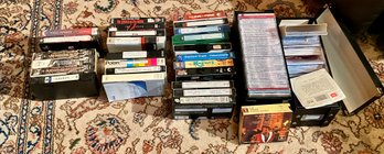 CDs And VHS Tapes, 50pcs.  (CTF20)