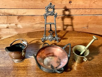 Copper And Brass Collectibles, 5pcs.  (CTF10)