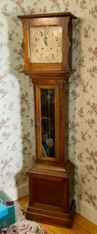 Antique Ithaca Oak Grandfather Clock (CTF20)