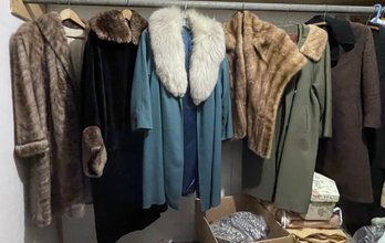 Vintage Women's Coats, 6pcs (CTF10)