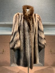 Vintage Pierre Van Daele Brussels, Fur Coat (CTF10)