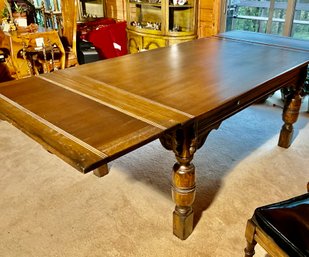 Vintage Oak Extension Dining Table (CTF50)