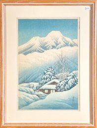 Ito Takashi Woodblock Print, Mt. Myoko (CTF10)