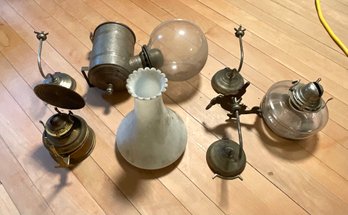 Antique Angle Lamp And Other Lighting (CTF20)