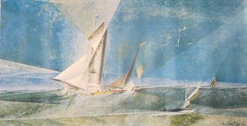 Lyonel Feininger Reproduction Print, Sailboats (CTF10)