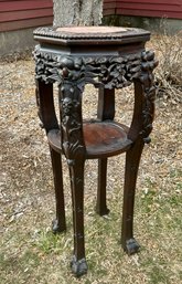 Late 19th C. Carved Chinese Stand (CTF20)