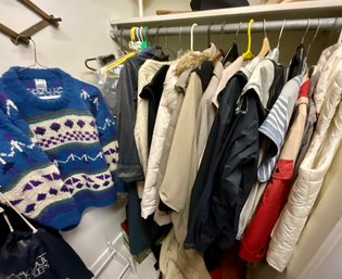 Womens Jackets, Sweaters, Hats, Breezeway Closet (CTF20)