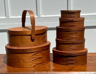 Orleans Carpenters & Charles South Shaker Style Finger Boxes (CTF20)