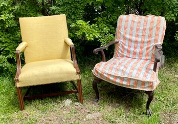 Two Vintage Lolling Chairs (CTF40)