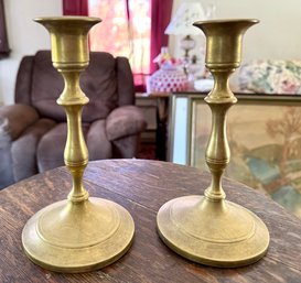 Pr. Brass Candlesticks