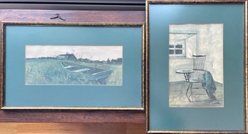 Two Vintage Andrew Wyeth Prints (CTF10)