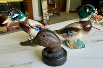 Elderd & Other Mallard Duck Figures