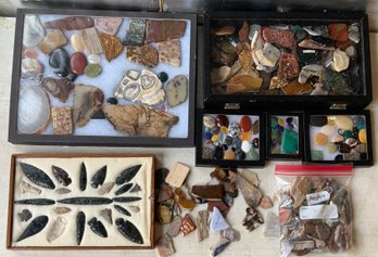 Polished Stones And Arrowhead Collection (CTF20)