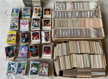 Ca. 1990's Sport Trading Card Collection, Over 2000pcs.  (CTF20)