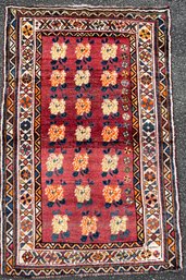 Vintage Oriental Scatter Rug (cTF10)