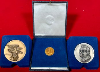 Three Nelson Rockefeller Inaugural Medals (CTF10)