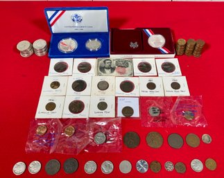 Assorted U.s. Coins And Foreign Coins (CTF10)