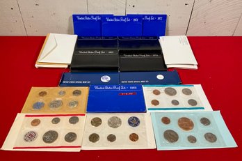 27 Assorted U.s. Mint And Proof Sets (CTF10)