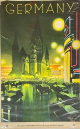 Vintage Germany Travel Poster, Jupp Wiertz (CTF10)
