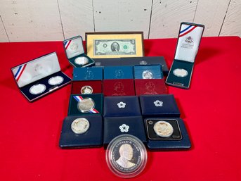 Assorted Lot U.s. Mint Medals And Coins (CTF10)