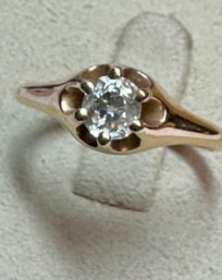 14K Gold Diamond Ring