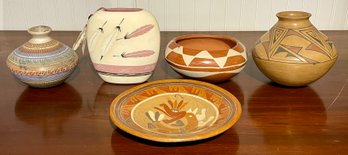 Native American Pottery, 5pcs (CTF20)