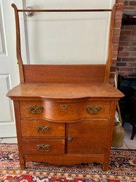 Antique Oak Washstand