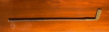 Antique H.C.R. Co. Metal And Wood Golf Putter (CTF10)