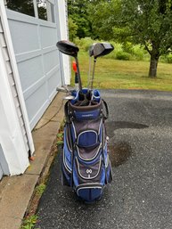 Maxfli Golf Bag And Golf Clubs