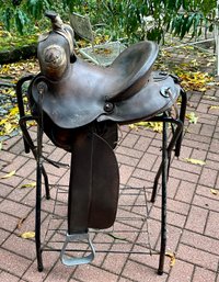 Antique R.T. Frazier Western Saddle (CTF20)