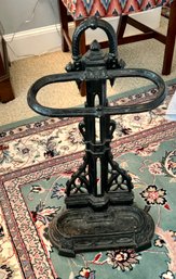 Vintage Cast Iron Umbrella Stand