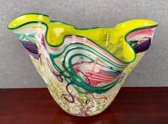 Daniel Gaumer And Stephen Nelson Art Glass Vessel (CTF30)