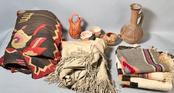 Native American Rugs, Jacket, Ceramics (CTF10)