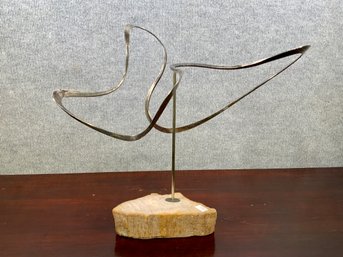 Russell Secrest Sterling Kinetic Sculpture (CTF10)