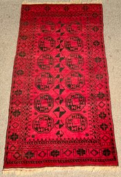 Vintage Bokara Oriental Scatter Rug (CT120)